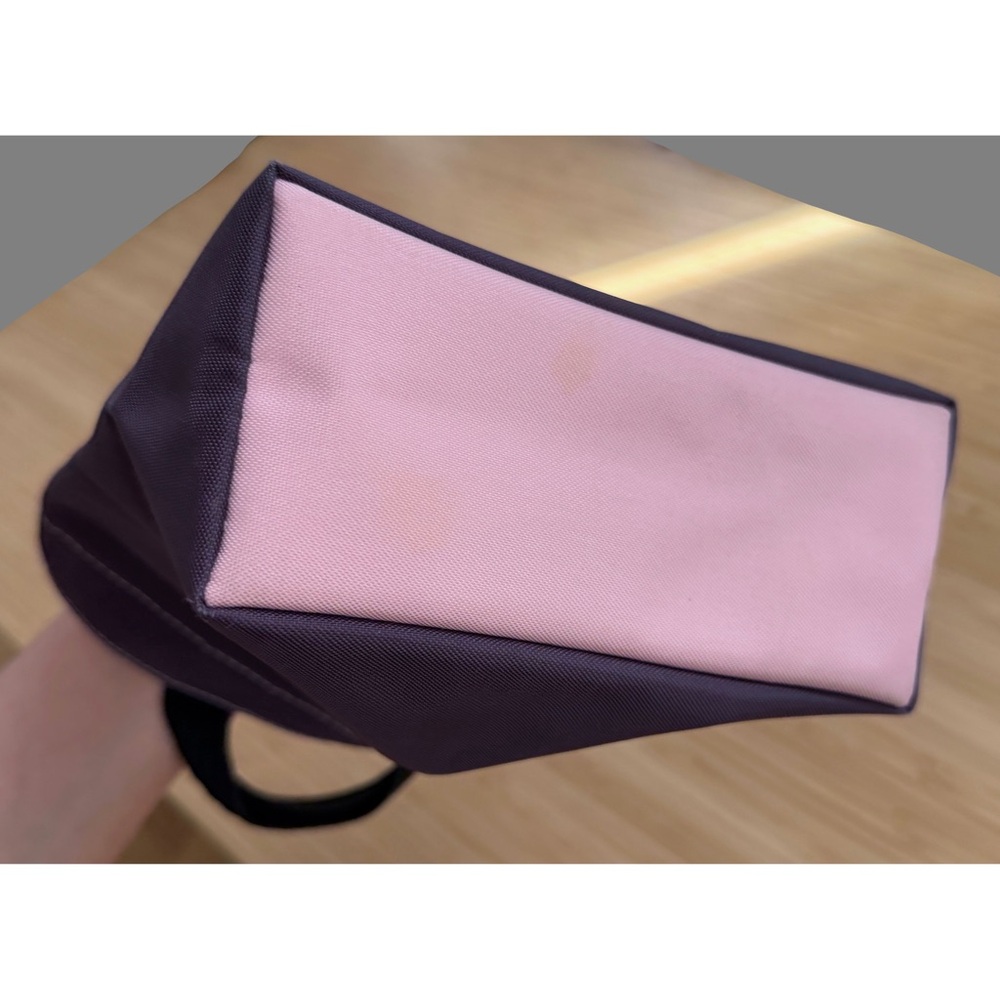 Herve Chapelier 351N Dark Purple Pink Bag Mini Tote Handbag Rectangular Base - Picture 9 of 16